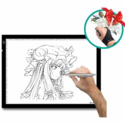 LED-планшет Huion A3 (светокопировальный) + перчатка