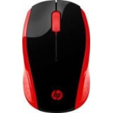 Мышь HP Wireless Mouse 200 (2HU82AA) red