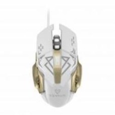 Мышь Vertux Drago USB White