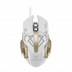 Мышь Vertux Drago USB White