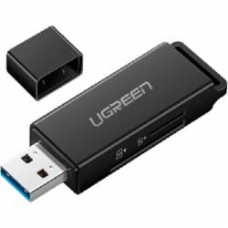 Кардридер UGREEN CM104 USB 3.0 to TF + SD Dual Card Reader Black 40752