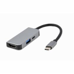 Док-станция Cablexpert dark grey (A-CM-COMBO3-02)