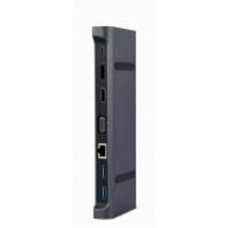 Док-станция Cablexpert dark grey (A-CM-COMBO9-02)
