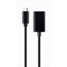 Адаптер Cablexpert USB-C на DisplayPort 4К@60Hz 0,15 м black (A-CM-DPF-02)