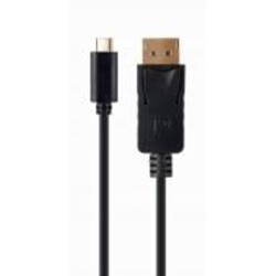 Кабель Cablexpert USB-C на DisplayPort, 4K 60 Гц 2 м black (A-CM-DPM-01)