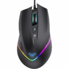 Мышь Aula игровая проводная F805 Wired gaming mouse with 7 keys black (6948391212906)
