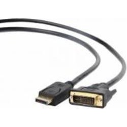 Кабель Cablexpert DVI – DisplayPort 1,8 м черный (CC-mDPM-DVIM-6) Mini DisplayPort вилка/DVI вилка