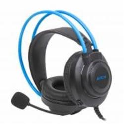 Наушники A4Tech FH200U (Blue) grey (FH200U (Blue)) Fstyler USB Stereo Headphone
