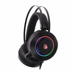 Наушники A4Tech (G521 Bloody (Black)) Hi Fi, 7.1 подсветка 7 цветов, USB