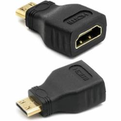 Переходник PowerPlant HDMI – miniHDMI черный