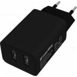 Сетевое зарядное устройство ColorWay 2 USB Auto ID 2.1A (10 W)