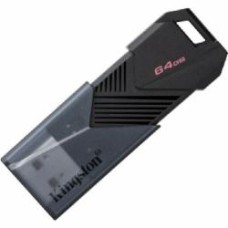 Флеш-память USB Kingston DataTraveler Exodia Onyx 64 ГБ USB 3.2 black (DTXON/64GB)