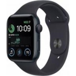 Смарт-часы Apple Watch SE GPS (2 gen) 44mm Midnight Aluminium Case with Midnight Sport Band (MNK03UL/A)