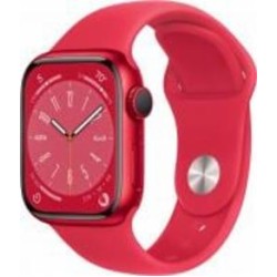 Смарт-часы Apple Watch Series 8 GPS 41mm (PRODUCT)RED Aluminium Case with (PRODUCT)RED Sport Band (MNP73UL/A)