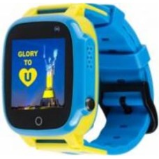 Смарт-часы детские AmiGo GO008 GLORY GPS WIFI yellow/blue (976267)