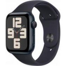 Смарт-часы Apple Watch SE 2023 GPS 44mm Midnight Aluminium Case with Midnight Sport Band - M/L (MRE93QP/A)