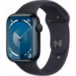 Смарт-часы Apple Watch Series 9 GPS 45mm Midnight Aluminium Case with Midnight Sport Band - S/M (MR993QP/A)