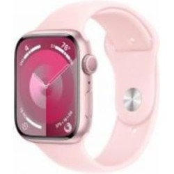 Смарт-часы Apple Watch Series 9 GPS 45mm Pink Aluminium Case with Pink Sport Band - S/M (MR9G3QP/A)