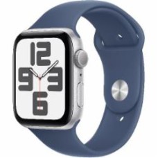 Смарт-часы Apple Watch SE GPS 40mm silver aluminium Case with Denim Sport Band — S/M (MXEC3QH/A)