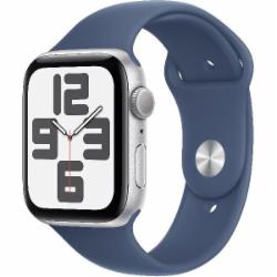 Смарт-часы Apple Watch SE GPS 40mm silver aluminium Case with Denim Sport Band — S/M (MXEC3QH/A)