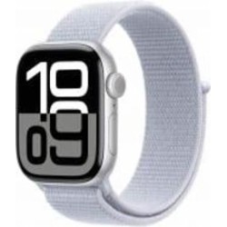 Смарт-часы Apple Watch Series 10 GPS 42mm Silver Aluminium Case with Blue Cloud Sport Loop (MWWD3QH/A)