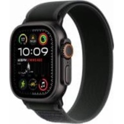 Смарт-часы Apple Watch Ultra 2 GPS + Cellular 49 mm black titanium Case with Black Trail Loop - M/L (MX4V3UL/A)