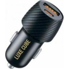 Автомобильное зарядное устройство Luxe Cube Dynamic 36W USBC+A QС3.0+PD черный