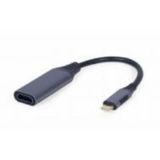 Сетевой адаптер Cablexpert A-USB3C-HDMI-01, USB-C на HDMI, 4К 0,15 м grey (A-USB3C-HDMI-01)