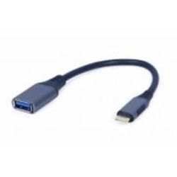 Переходник Cablexpert OTG USB3.0 0,15 м grey (A-USB3C-OTGAF-01)