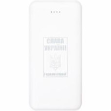 Повербанк PowerPlant TPB21 10000 mAh white (PB930296)