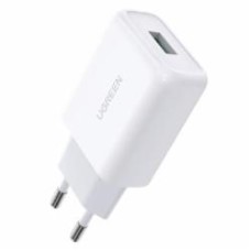 Сетевое зарядное устройство UGREEN CD122 18W QC3.0 USB Fast Charger 3A White (10133)