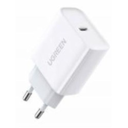 Сетевое зарядное устройство UGREEN CD137 Fast Charging Power Adapter with PD QC4.0 20W 3A White