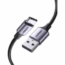 Кабель UGREEN US288 USB - TYPE-C Aluminum Braid 1 м черный (60126)