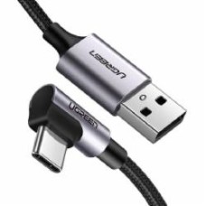 Кабель UGREEN USB 2.0 AM to Type-C 2 м черный (50942)
