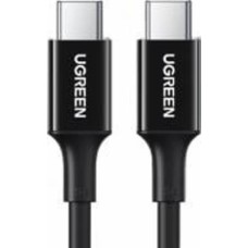 Кабель UGREEN US300 Type-C to Type-C QC4.0 100W 2 м черный (UGR-80372)