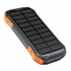 Повербанк с солнечной панелью Promate 10000 mAh (solartank-10pdqi.black)