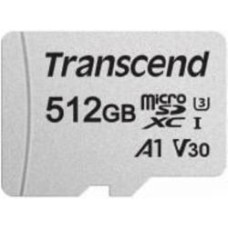 Карта памяти Transcend microSDXC 512 ГБ UHS-I Class 3 (U3) (TS512GUSD300S-A)