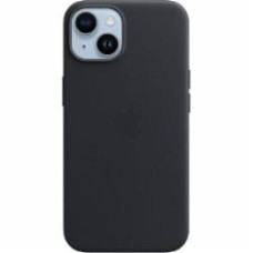 Чехол Apple Leather Case with MagSafe для iPhone 14 midnight (MPP43ZE/A)