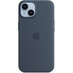 Чехол-кошелек Apple Silicone Case with MagSafe для iPhone 14 storm blue(MPRV3ZE/A)