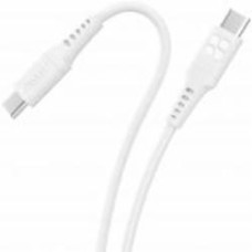 Кабель Promate PowerLink-CC200 USB-C to USB-C 60 Вт Power Delivery 2 м белый (powerlink-cc200.white)