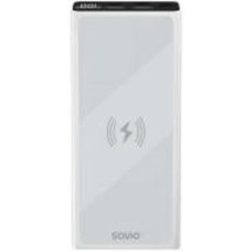 Повербанк SAVIO Wireless 15W 10000 mAh white (SAVBA-06_WV)