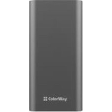 Повербанк ColorWay 20000 mAh gray (CW-PB200LPH3GR-PDD)