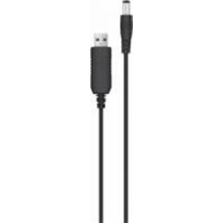Кабель питания Acclab USB to DC 5,5х2,5 мм 12V 1A (1283126552847) 1 м черный