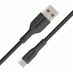 Кабель Promate xCord-AC USB-A to USB-C 2А 1 м 1 м черный (xcord-ac.black)