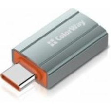 Переходник ColorWay USB-A toType-C (CW-AD-AC) серебристый (CW-AD-AC)