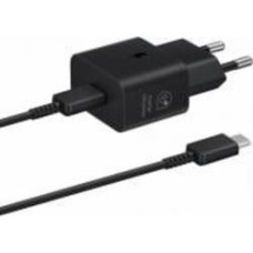 Сетевое зарядное устройство Samsung 25W Travel Adapter + Type-C cable Black/EP-T2510XBEGEU