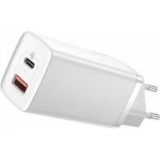 Зарядное устройство BASEUS GaN2 Lite QC C+U 65W (CCGAN2L-B02) White