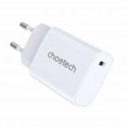 Сетевое зарядное устройство Choetech Q5004-EU-WH USB-С 20 Вт PD/QC