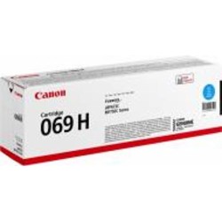 Картридж лазерный Canon 069H MF752Cdw/MF754Cdw/LBP673Cdw Cyan cyan