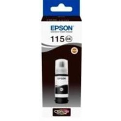 Контейнер с чернилами Epson 115 EcoTank (C13T07C14A) черный